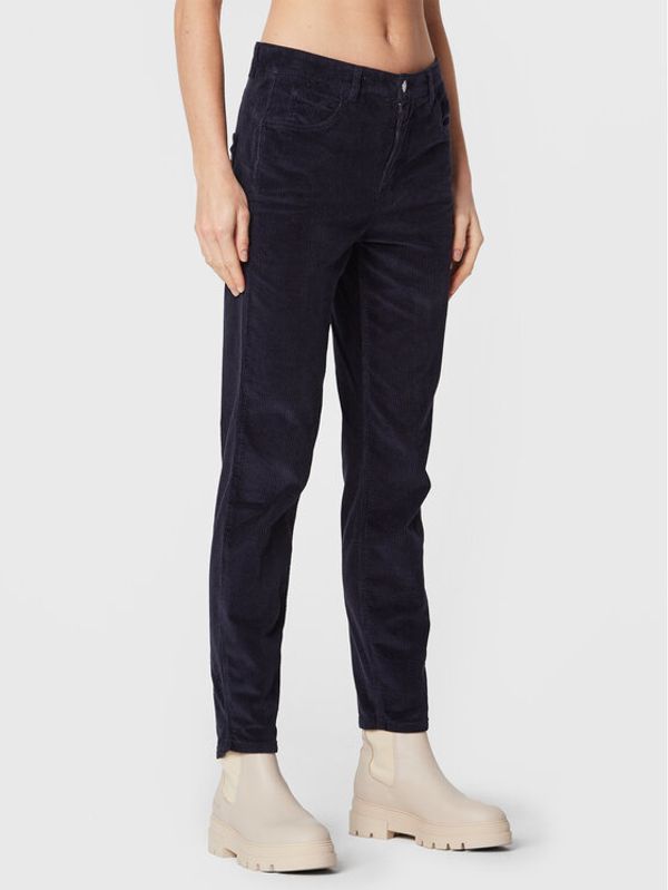 United Colors Of Benetton United Colors Of Benetton Текстилни панталони 4HA2DE00S Тъмносин Regular Fit