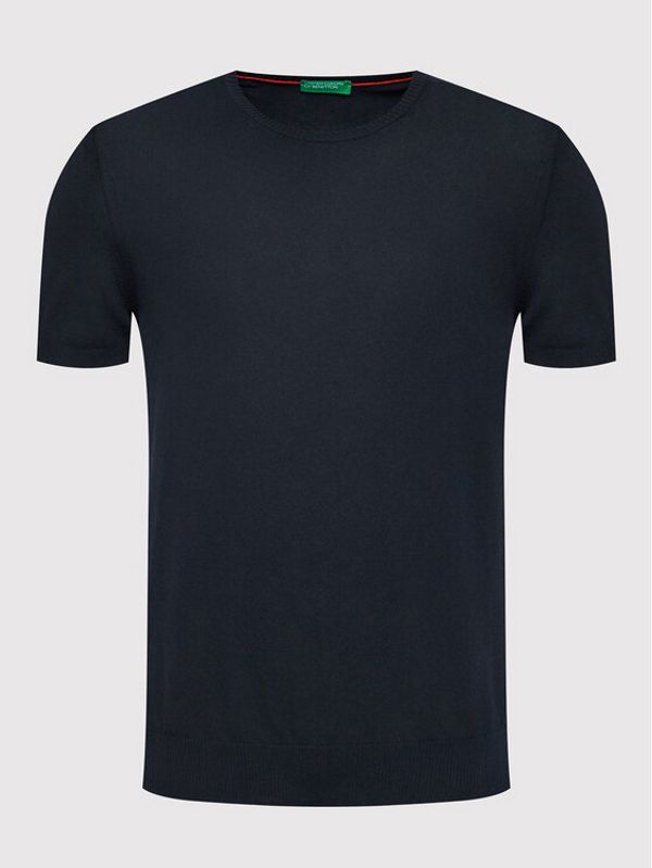 United Colors Of Benetton United Colors Of Benetton Тишърт 1028U101F Тъмносин Regular Fit
