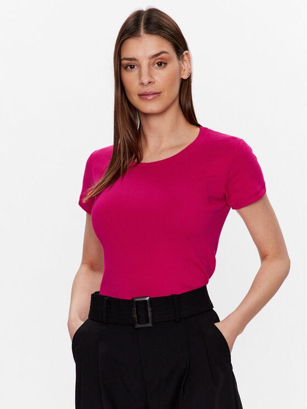 United Colors Of Benetton United Colors Of Benetton Тишърт 1091D1M10 Розов Regular Fit