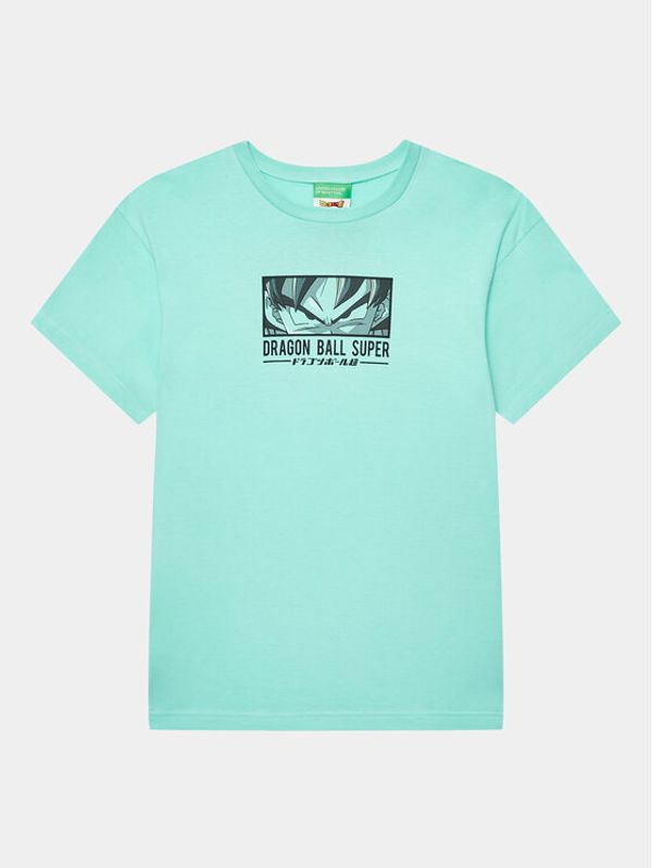 United Colors Of Benetton United Colors Of Benetton Тишърт 3096C10ED Син Regular Fit