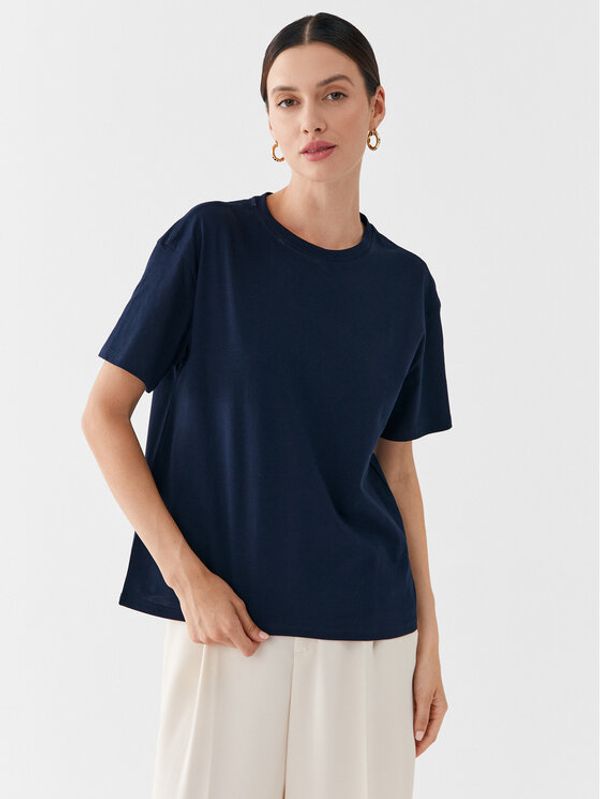 United Colors Of Benetton United Colors Of Benetton Тишърт 3096D102O Тъмносин Regular Fit