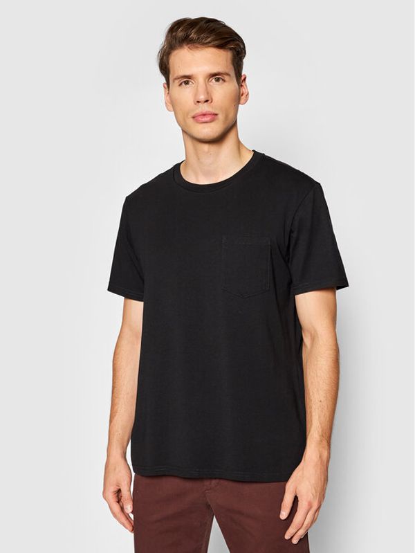 United Colors Of Benetton United Colors Of Benetton Тишърт 3BL0J19G5 Черен Regular Fit