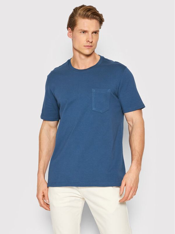 United Colors Of Benetton United Colors Of Benetton Тишърт 3BL0J19G5 Тъмносин Regular Fit