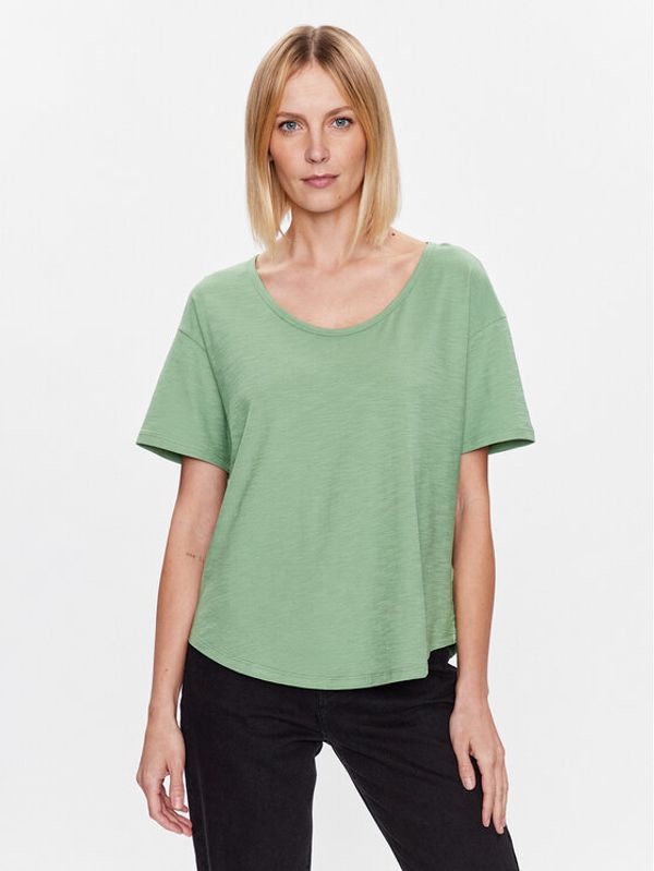 United Colors Of Benetton United Colors Of Benetton Тишърт 3BVXD1033 Зелен Relaxed Fit