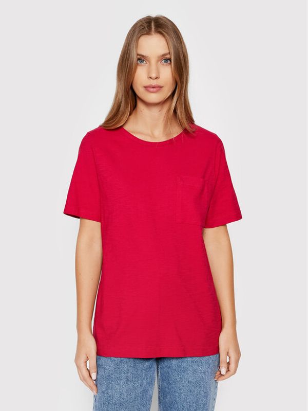 United Colors Of Benetton United Colors Of Benetton Тишърт 3BVXE18A0 Розов Relaxed Fit