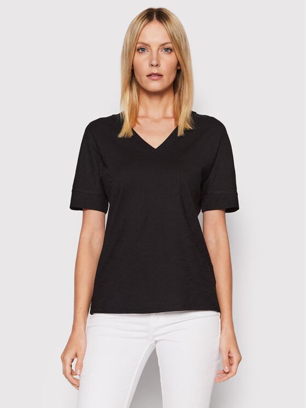 United Colors Of Benetton United Colors Of Benetton Тишърт 3BVXE4265 Черен Regular Fit