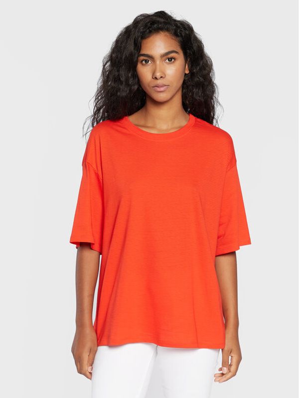 United Colors Of Benetton United Colors Of Benetton Тишърт 3FWFD1028 Червен Oversize