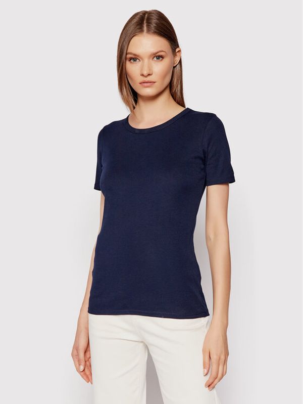 United Colors Of Benetton United Colors Of Benetton Тишърт 3GA2E16A0 Черен Regular Fit