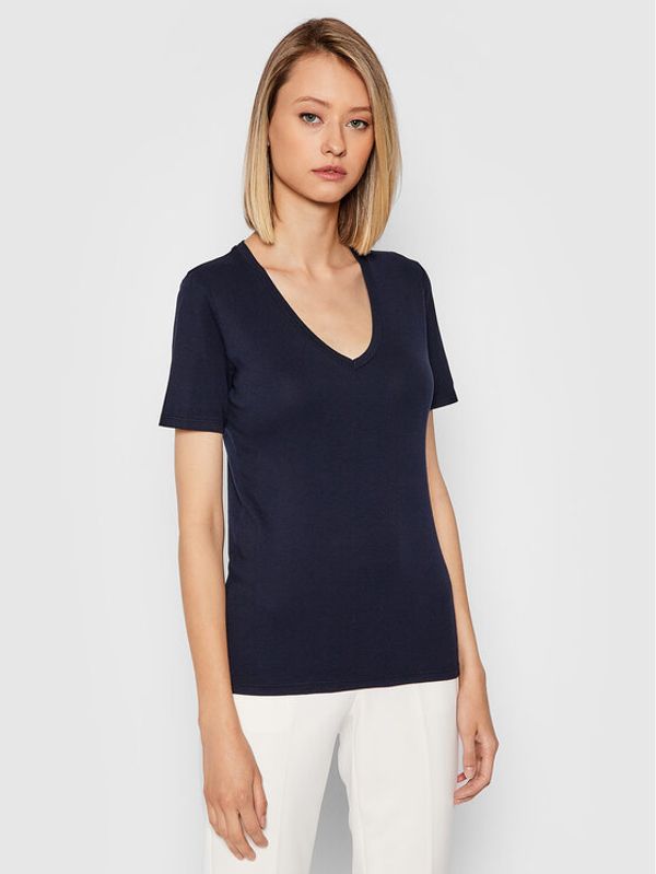 United Colors Of Benetton United Colors Of Benetton Тишърт 3GA2E4230 Тъмносин Regular Fit