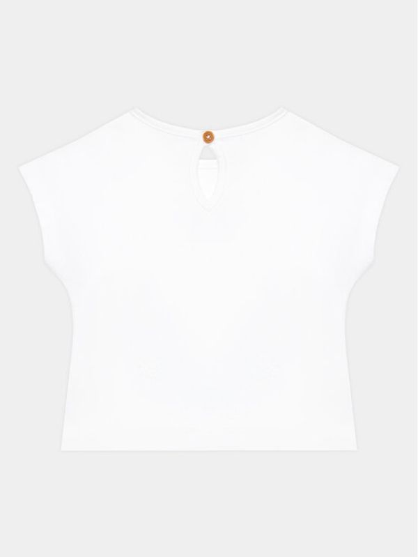 United Colors Of Benetton United Colors Of Benetton Тишърт 3I1XA102W Бял Regular Fit