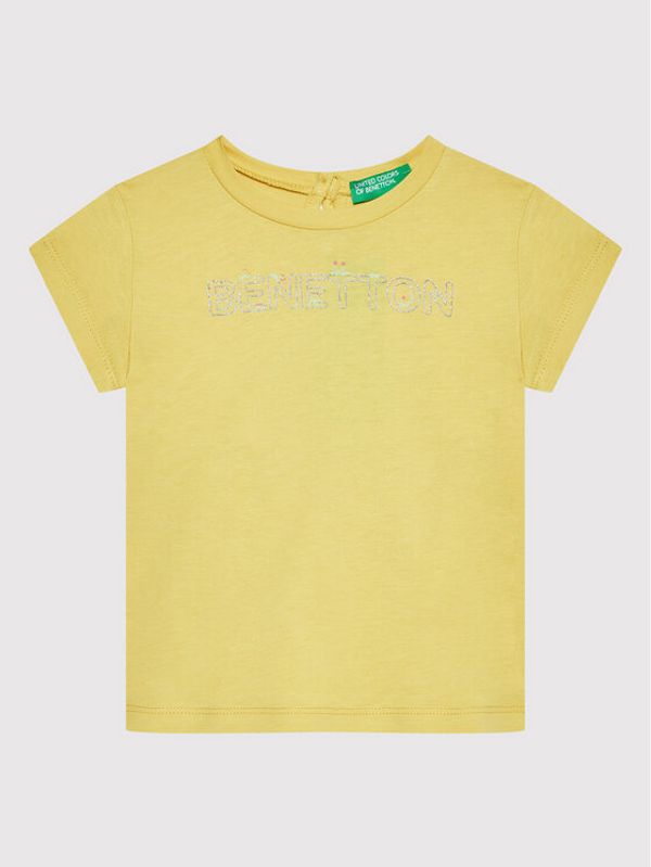 United Colors Of Benetton United Colors Of Benetton Тишърт 3I1XG100D Зелен Regular Fit