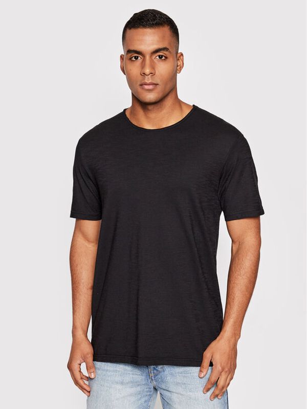 United Colors Of Benetton United Colors Of Benetton Тишърт 3JE1J19A5 Черен Regular Fit