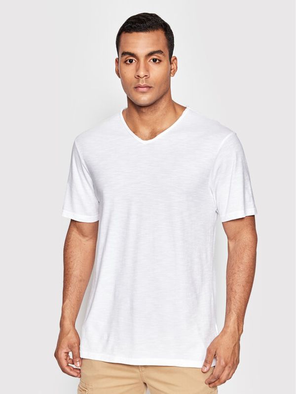 United Colors Of Benetton United Colors Of Benetton Тишърт 3JE1J4264 Бял Relaxed Fit