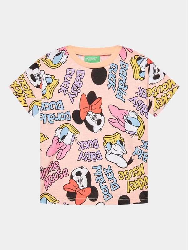 United Colors Of Benetton United Colors Of Benetton Тишърт 3KWVG10B0 Regular Fit