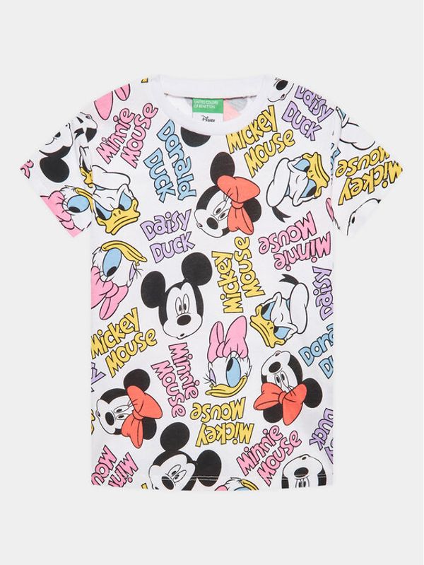 United Colors Of Benetton United Colors Of Benetton Тишърт 3KWVG10B0 Зелен Regular Fit