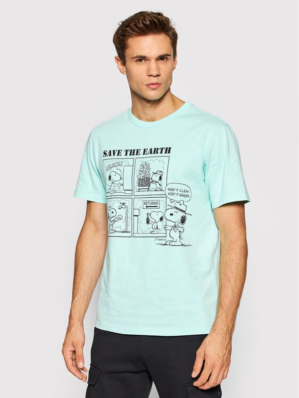 United Colors Of Benetton United Colors Of Benetton Тишърт 3MI5J19E1 Зелен Regular Fit