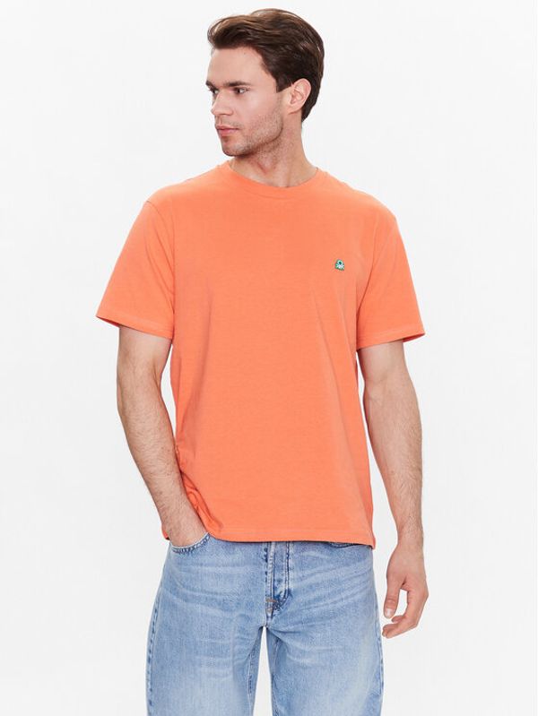 United Colors Of Benetton United Colors Of Benetton Тишърт 3MI5J1AF7 Оранжев Regular Fit