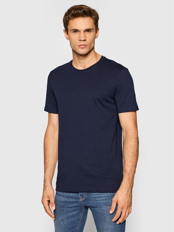 United Colors Of Benetton United Colors Of Benetton Тишърт 3U53J1F15 Тъмносин Regular Fit