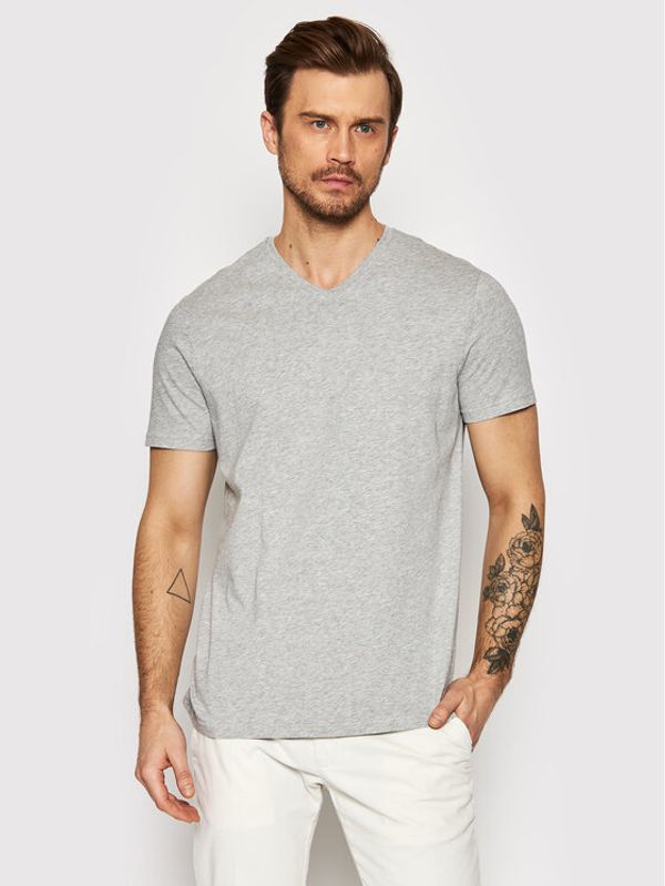 United Colors Of Benetton United Colors Of Benetton Тишърт 3U53J4231 Сив Regular Fit