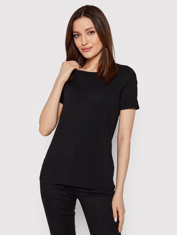 United Colors Of Benetton United Colors Of Benetton Тишърт 3ZQM3M857 Черен Regular Fit