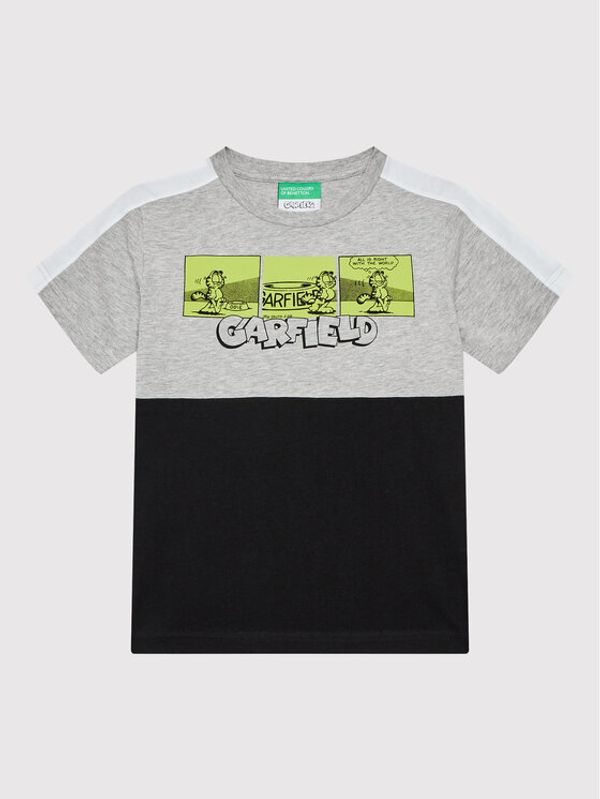 United Colors Of Benetton United Colors Of Benetton Тишърт Garfield 3096C105C Цветен Regular Fit