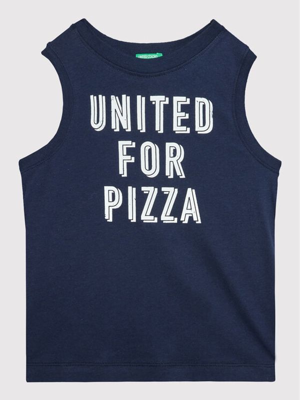 United Colors Of Benetton United Colors Of Benetton топ 3096CH004 Тъмносин Regular Fit