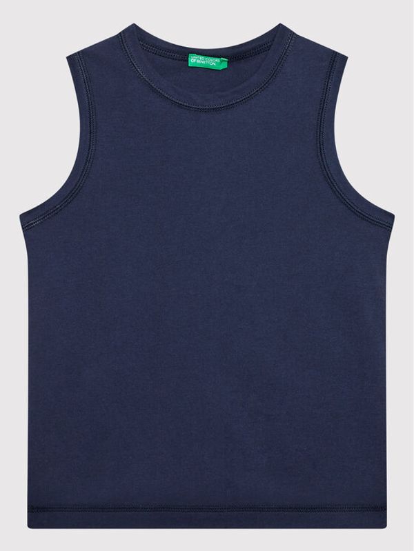 United Colors Of Benetton United Colors Of Benetton топ 3096CH008 Тъмносин Regular Fit