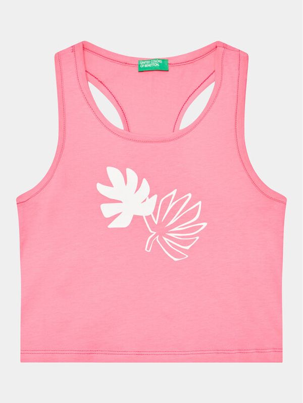 United Colors Of Benetton United Colors Of Benetton топ 3096CH013 Розов Regular Fit