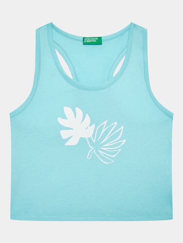 United Colors Of Benetton United Colors Of Benetton топ 3096CH013 Син Regular Fit