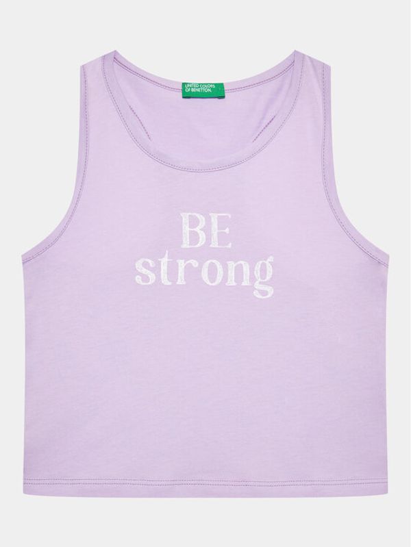 United Colors Of Benetton United Colors Of Benetton топ 3096CH013 Виолетов Regular Fit