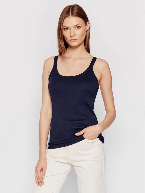 United Colors Of Benetton United Colors Of Benetton топ 3GA2E8397 Тъмносин Regular Fit