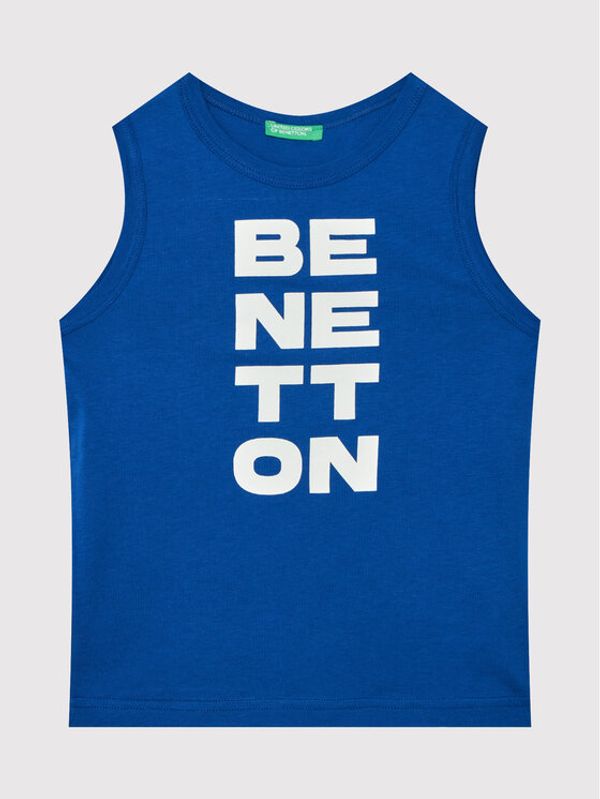 United Colors Of Benetton United Colors Of Benetton топ 3I1XCH003 Тъмносин Regular Fit