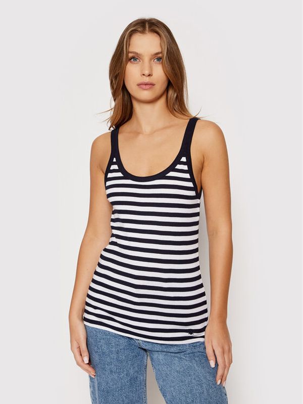 United Colors Of Benetton United Colors Of Benetton топ 3OA6E8397 Тъмносин Regular Fit