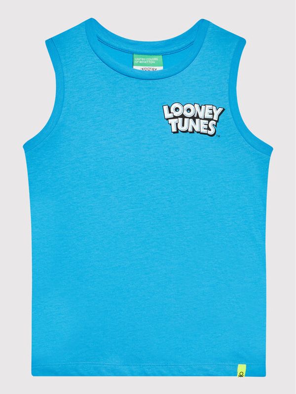 United Colors Of Benetton United Colors Of Benetton топ 3U29CH00K Син Regular Fit