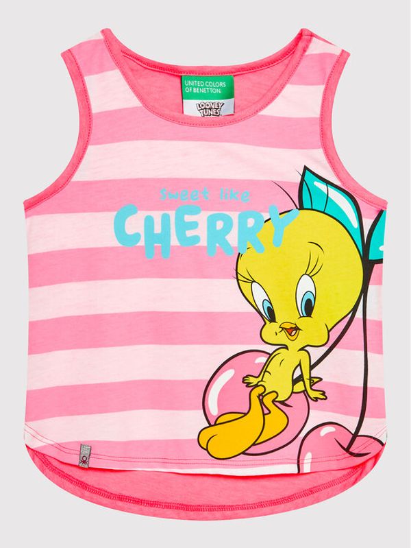 United Colors Of Benetton United Colors Of Benetton топ 3U29GH00D Розов Regular Fit