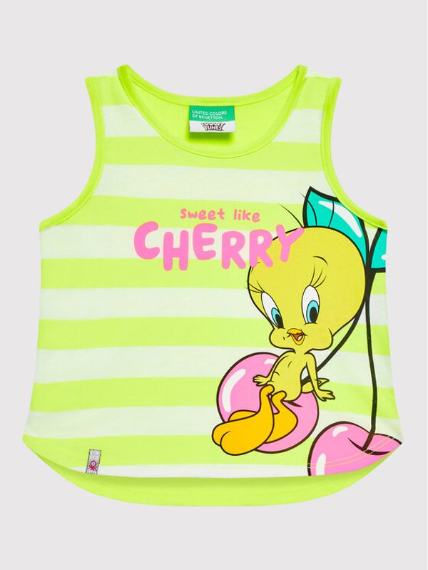 United Colors Of Benetton United Colors Of Benetton топ 3U29GH00D Жълт Regular Fit