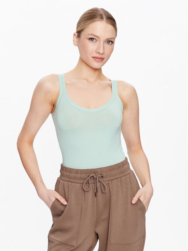 United Colors Of Benetton United Colors Of Benetton топ 3ZQM1H291 Зелен Slim Fit