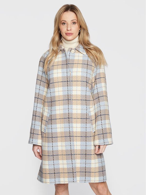 United Colors Of Benetton United Colors Of Benetton Вълнено палто 2EVYDN01O Цветен Regular Fit