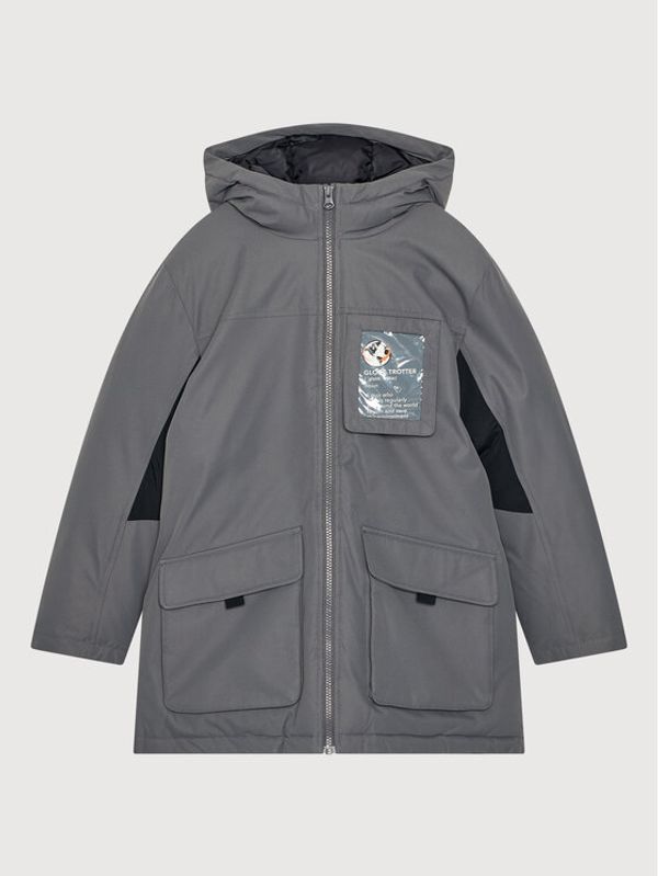 United Colors Of Benetton United Colors Of Benetton Зимно яке 2X9P53OI0 Сив Regular Fit