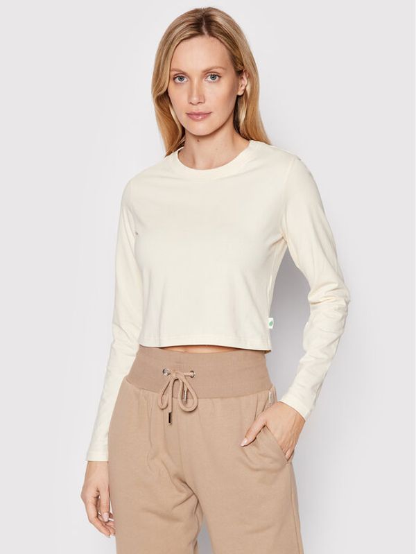 Urban Classics Urban Classics Блуза Cropped TB4535 Бежов Regular Fit