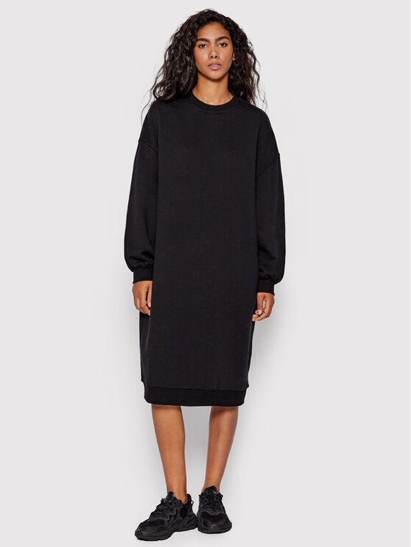 Urban Classics Urban Classics Плетена рокля Organic TB4752 Черен Oversize