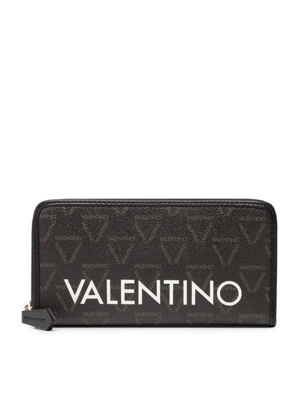 Valentino Valentino Голям дамски портфейл Liuto VPS3KG155 Черен