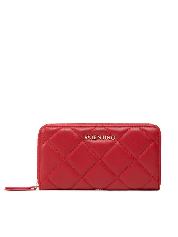 Valentino Valentino Голям дамски портфейл Oscarina VPS3KK155 Червен