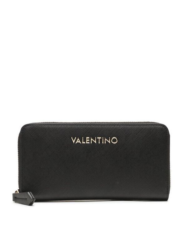Valentino Valentino Голям дамски портфейл Zero VPS7B3155 Черен