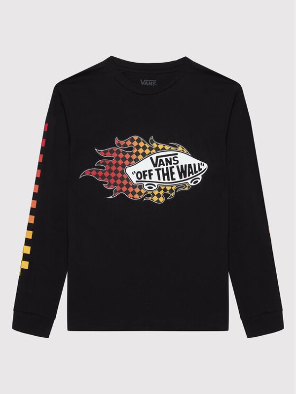 Vans Vans Блуза Flame VN0A7TV1 Черен Classic Fit