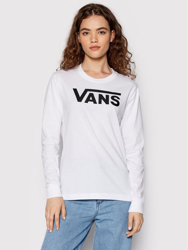 Vans Vans Блуза Flying V Classic VN0A47WN Бял Regular Fit