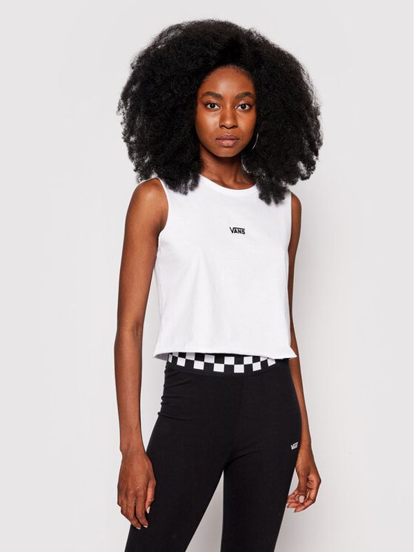 Vans Vans Блуза Junior V Center VN0A5I7E Бял Regular Fit