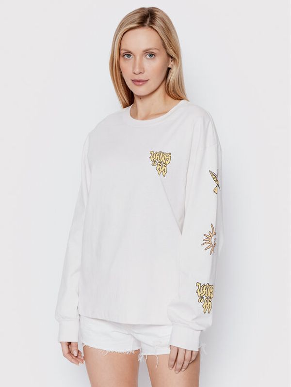 Vans Vans Блуза Skully 2 VN0A7RSD Бял Regular Fit