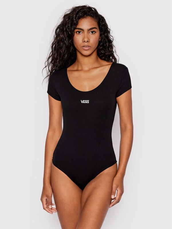 Vans Vans Боди Flying V Cap VN0A5JG2 Черен Slim Fit