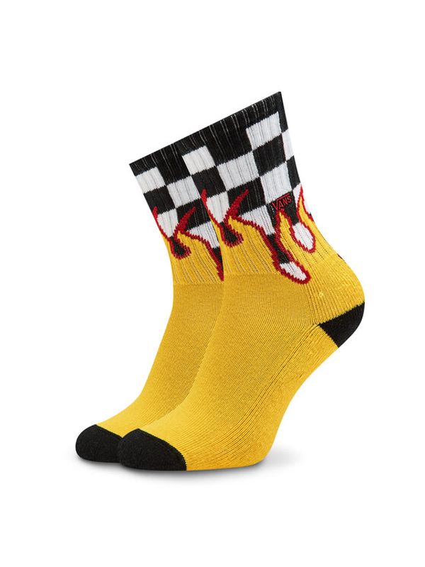 Vans Vans Чорапи дълги детски Flame Checkin Crew VN000613Y281 Цветен